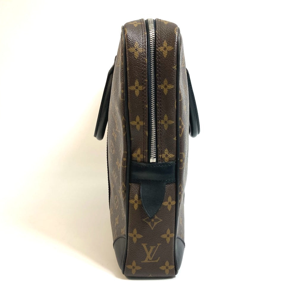 LOUIS VUITTON Briefcase M40225 Monogram canvas Brown Monogram Macasa Port Documan Voyajaj mens