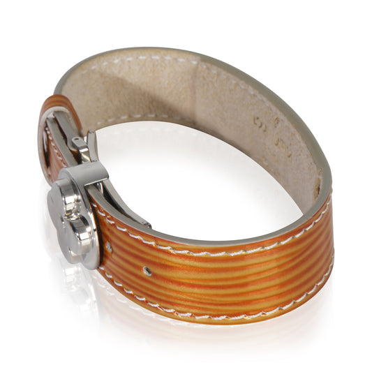 Louis Vuitton Leather Cyber Epi Wish Bracelet