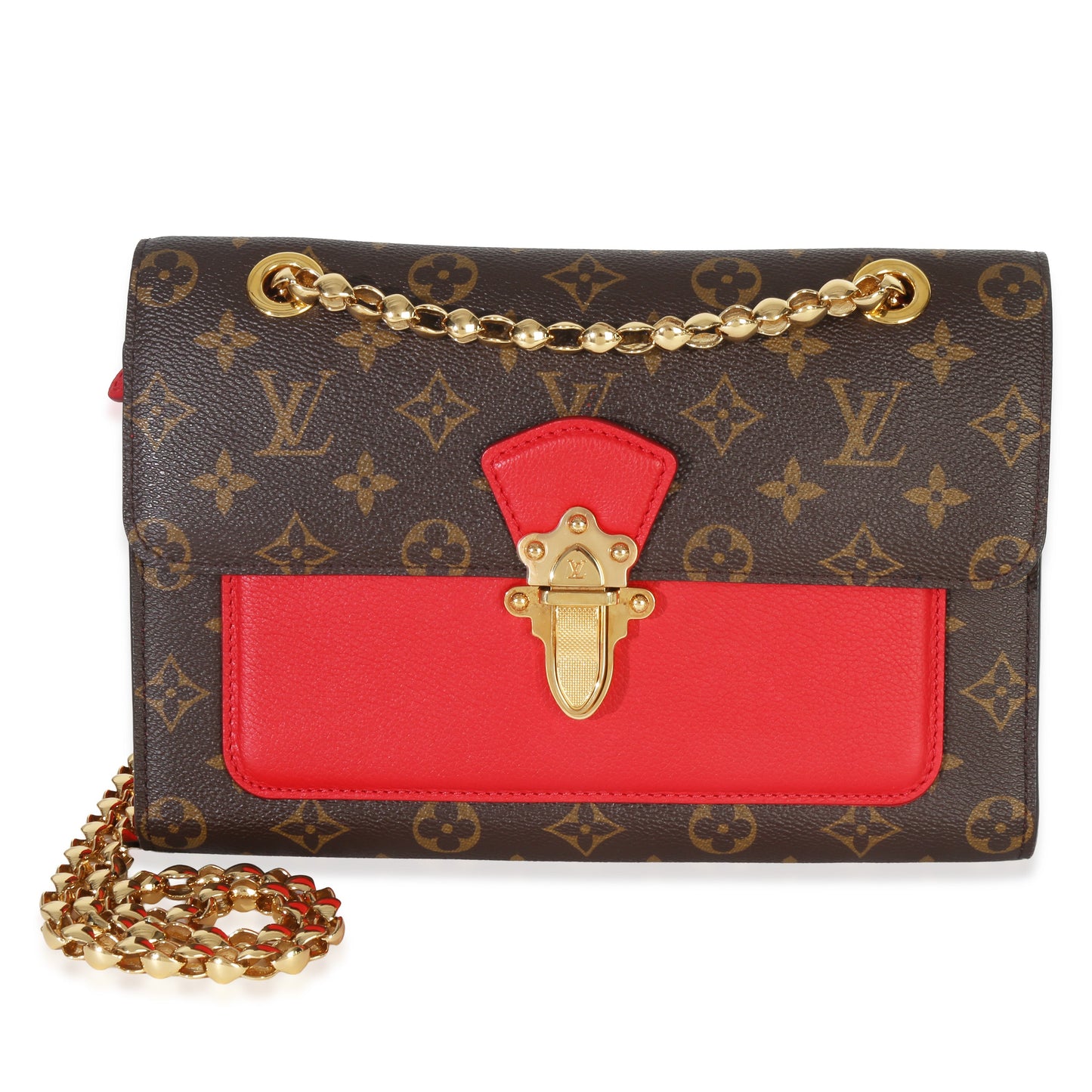 Louis Vuitton Cherry Monogram Canvas Victoire Chain Bag