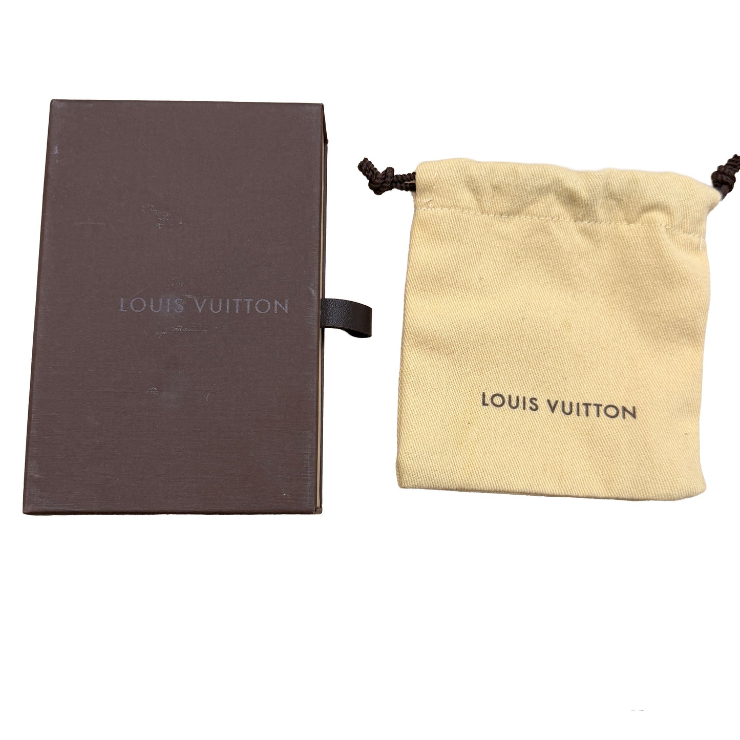 Louis Vuitton Gold-Plated Canvas Monogram Luck It Charm Bracelet