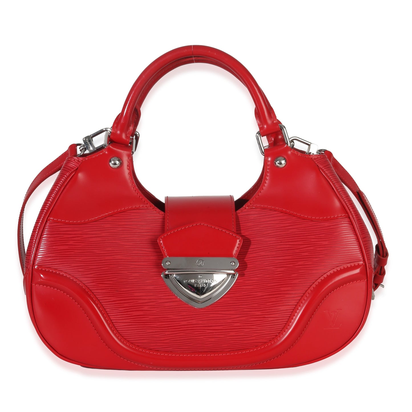 Louis Vuitton Red Epi Leather Montaigne Shoulder Bag