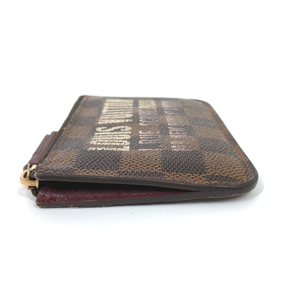 LOUIS VUITTON Coin case N63094 Damier canvas Brown Damier Pochette cree Women