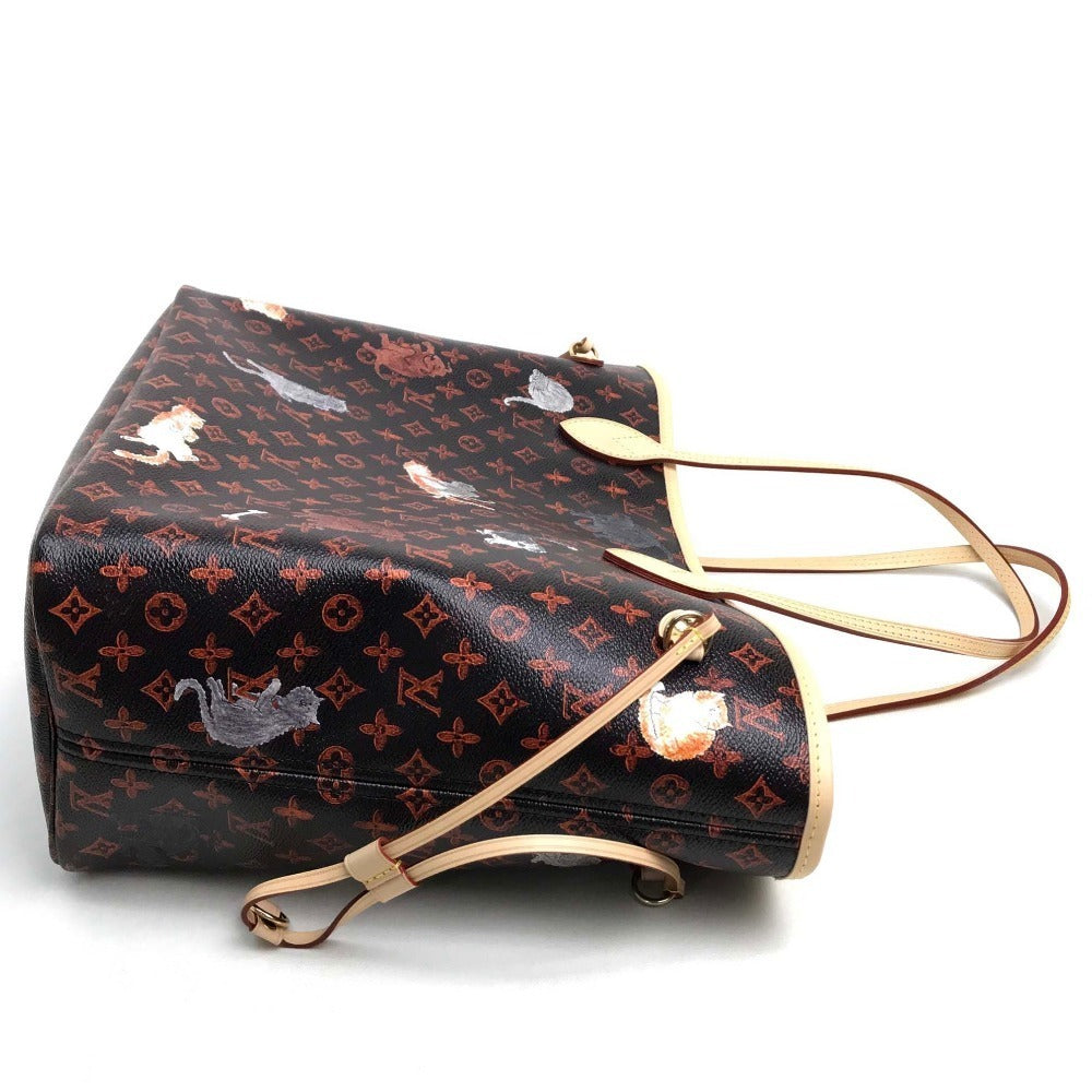 LOUIS VUITTON Tote Bag M44441 Monogram canvas Brown Monogram Neverfull MM