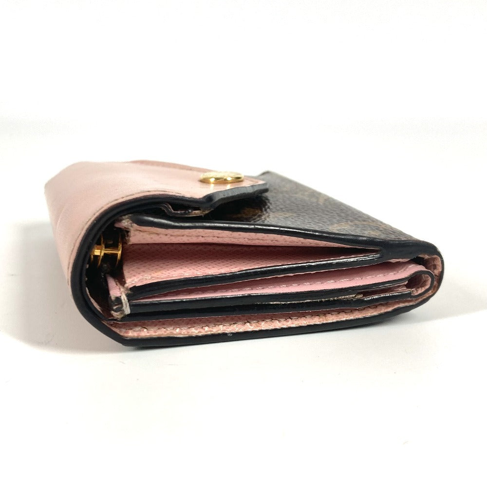 LOUIS VUITTON Trifold wallet M62933 Monogram canvas Brown Monogram Portefeuillezoe Women