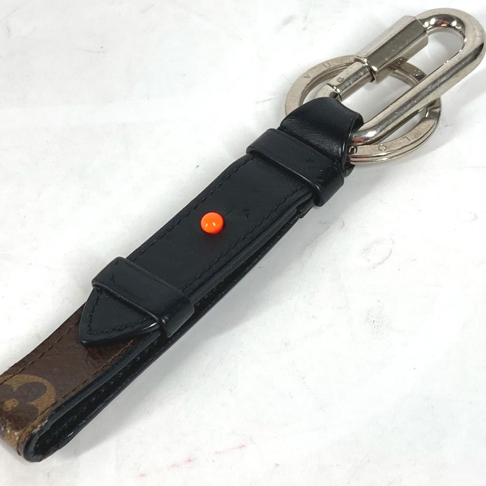 LOUIS VUITTON key ring MP2293 Monogram canvas Brown Monogram Porto Cle Dragonne mens