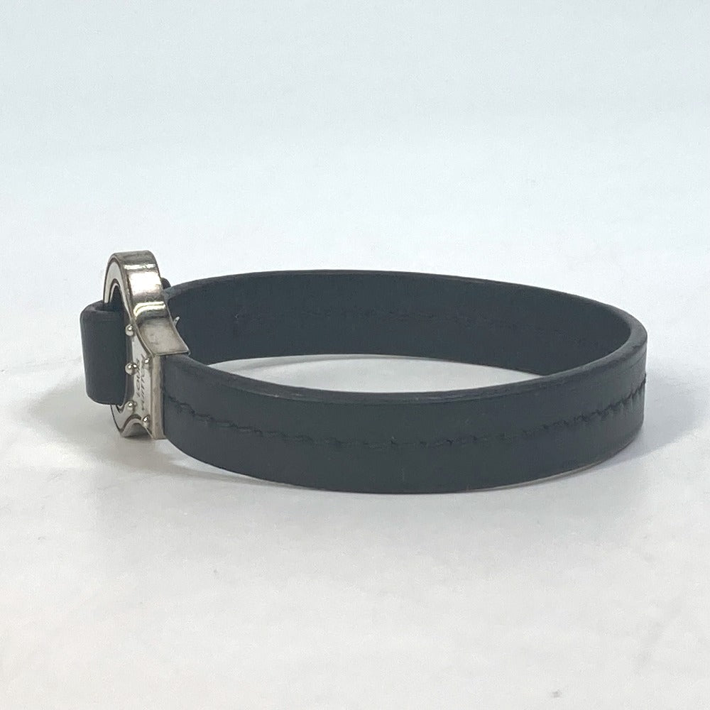 LOUIS VUITTON bracelet M6290 leather black Accessories brasle archive mens