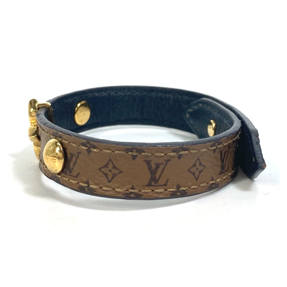LOUIS VUITTON bracelet M6597F Monogram reverse canvas Brown Accessories Monogram Reverse Bracelet Blooming Women 19