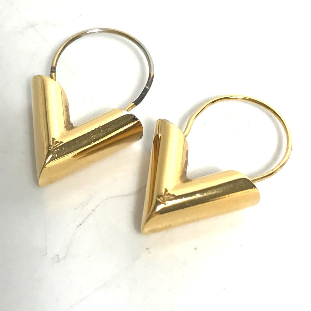 LOUIS VUITTON Pierce M61088 metal gold Pierce Essential V Women