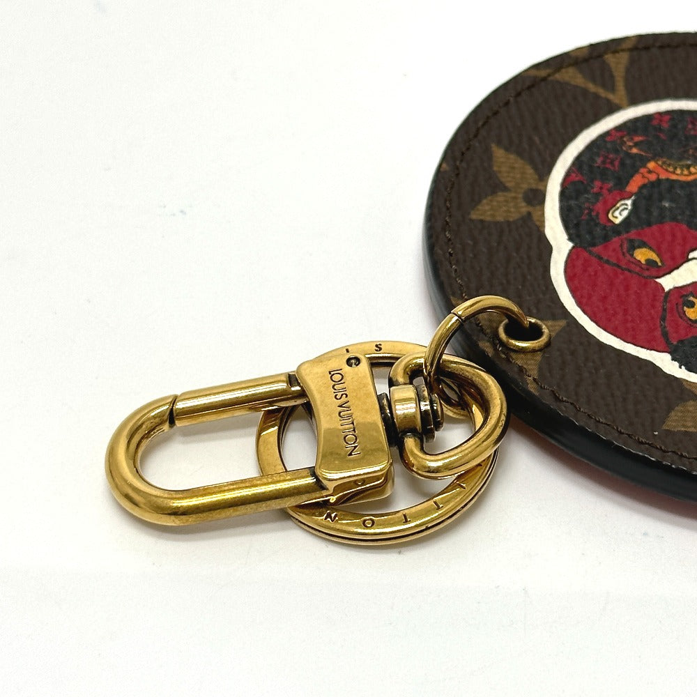 LOUIS VUITTON key ring MP1949 Monogram canvas Brown Monogram Kansai Yamamoto Porto Cray Rustre Women