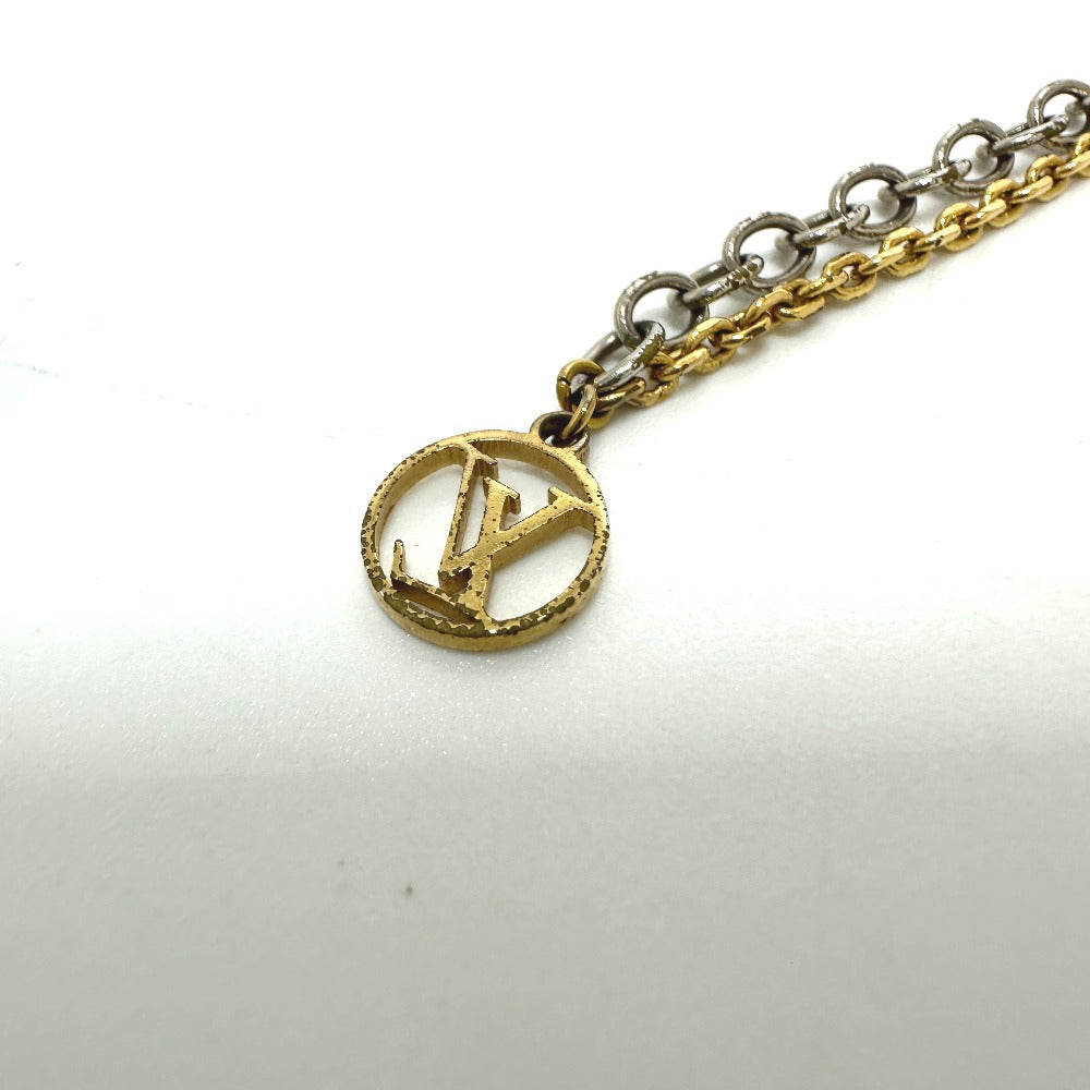 LOUIS VUITTON Necklace M68074 metal gold Necklace Logomania