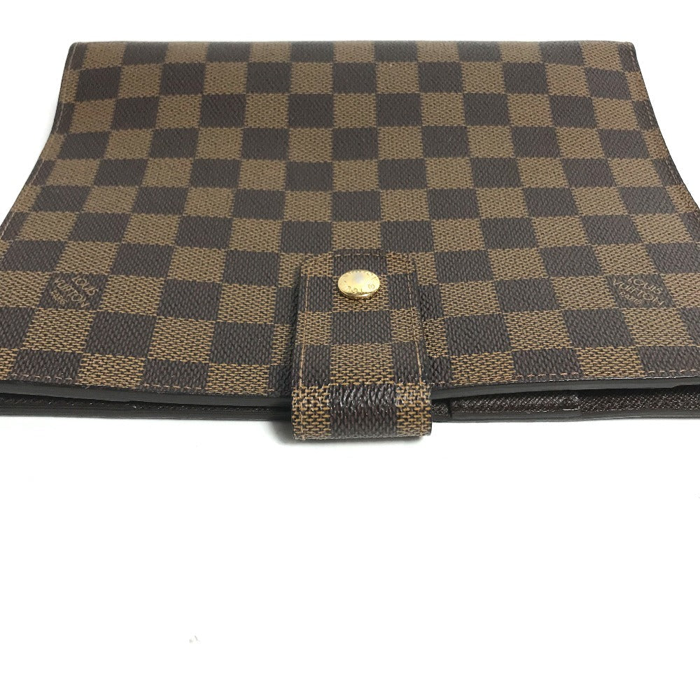 LOUIS VUITTON Notebook cover R20107 Damier canvas Brown Damier Agenda GM Women
