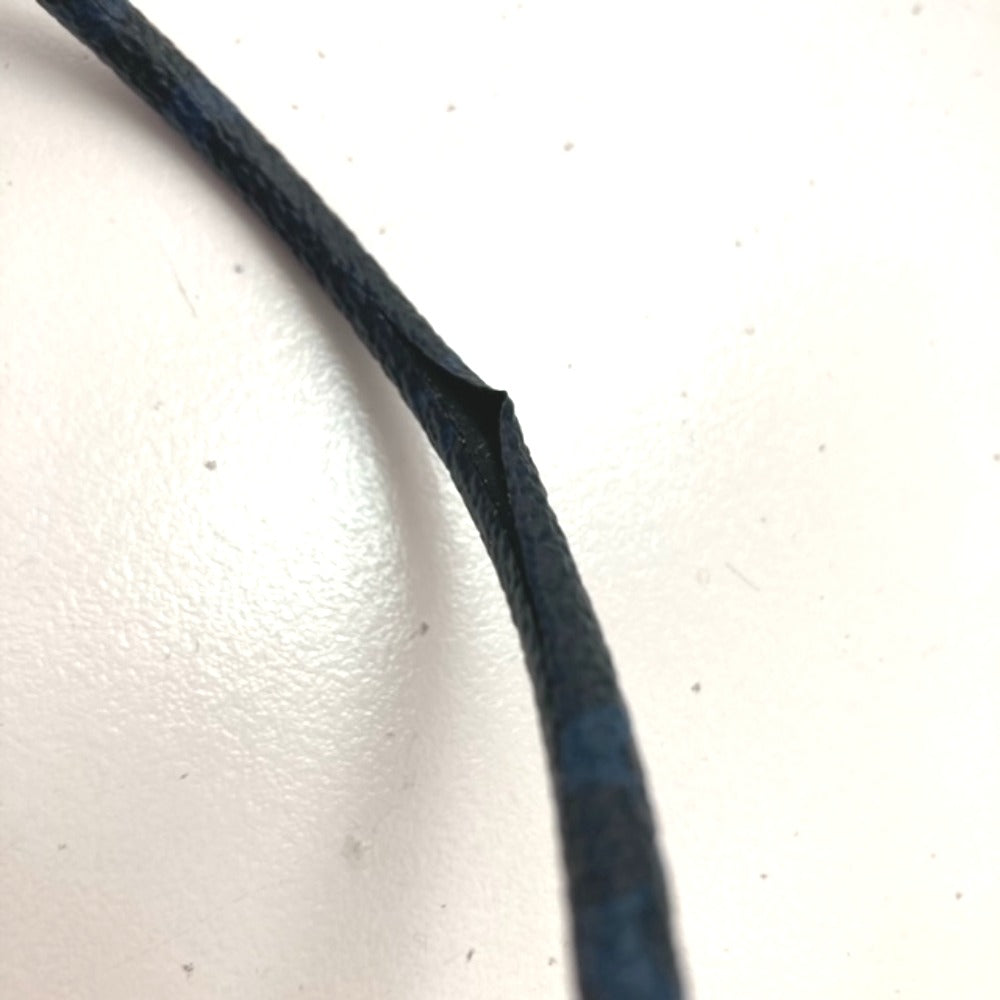 LOUIS VUITTON choker MP1714 Monogram Eclipse Canvas Navy Monogram Eclipse Necklace Accessories