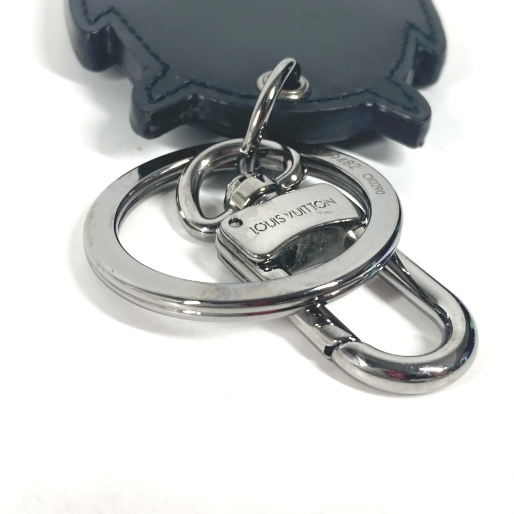LOUIS VUITTON key ring M69482 Monogram Eclipse Canvas black Monogram Eclipse Portocle Oulu unisex(Unisex)