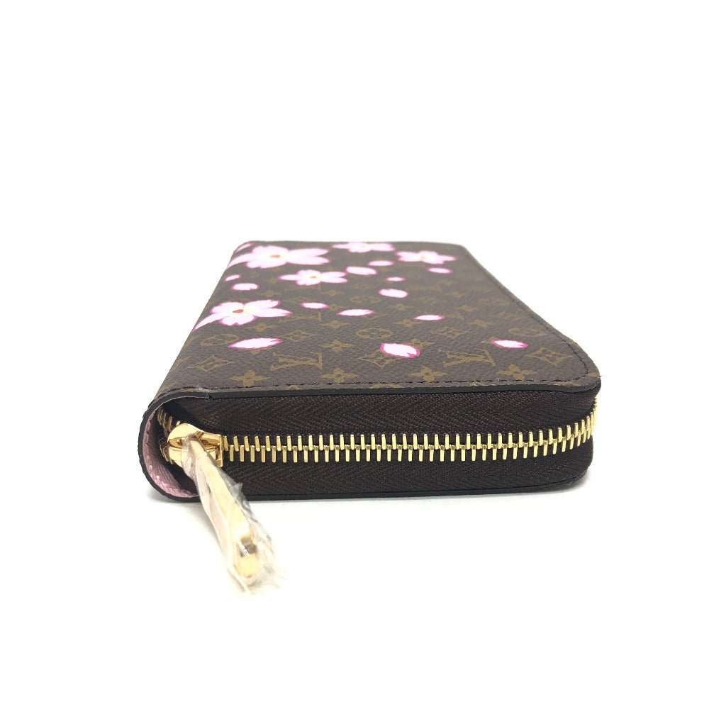 LOUIS VUITTON Long Wallet Purse M13433 Monogram canvas Brown Takashi Murakami monogram LV �~ TM Zippy Wallet Women