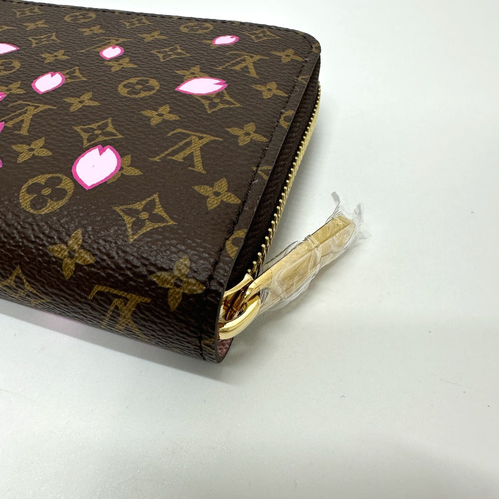 LOUIS VUITTON Long Wallet Purse M13433 Monogram canvas Brown Takashi Murakami monogram LV �~ TM Zippy Wallet Women