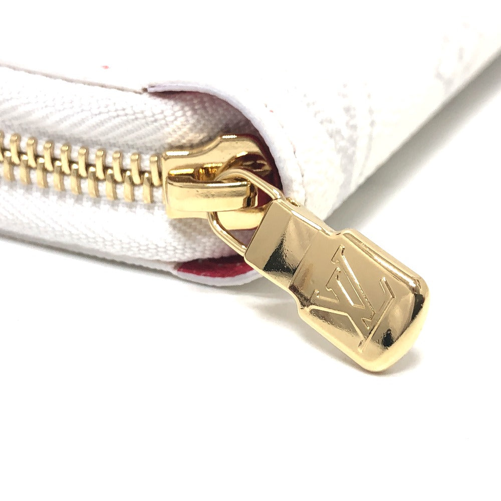 LOUIS VUITTON Long Wallet Purse M14240 Monogram canvas white Takashi Murakami collaboration monogram LV �~ TM Zippy Wallet unisex(Unisex)
