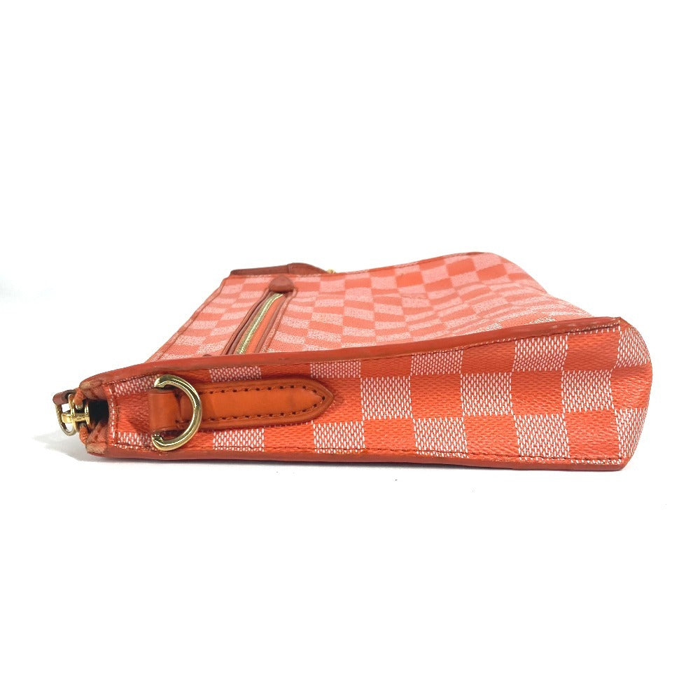 LOUIS VUITTON Shoulder Bag N41312 Damier canvas Orange Damier color module Women