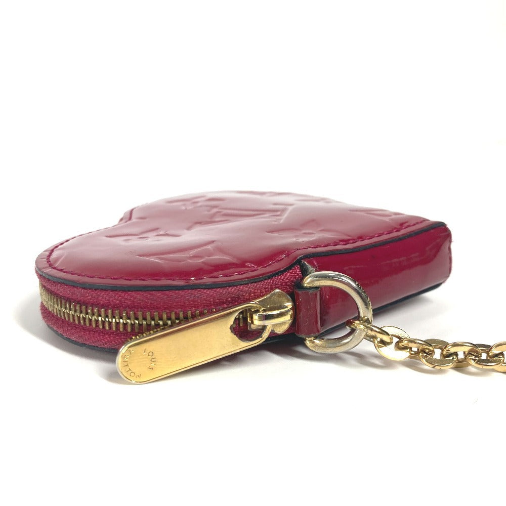 LOUIS VUITTON Coin case M90006 Monogram Vernis purple Monogram Vernis Porto Monet Coeur Women