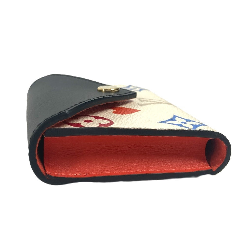 LOUIS VUITTON Card Case GI0584 leather white Game on Etui Carter Arsene unisex(Unisex)