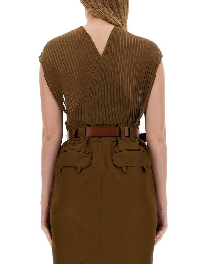 Luxury Saint Laurent Trending 2025 One Shoulder Knit Top 786492Y76PC