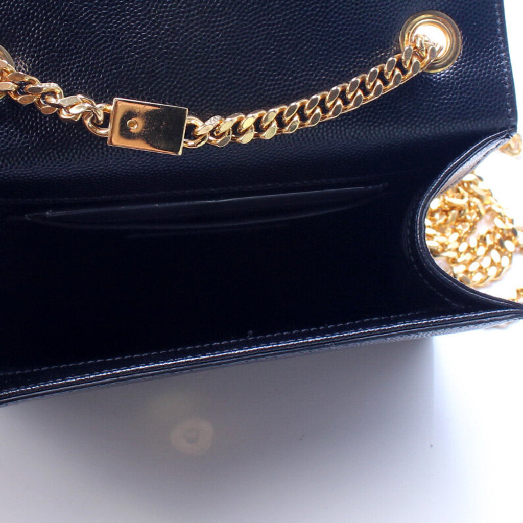 Saint Laurent Kate Satchel Grain Small Bag
