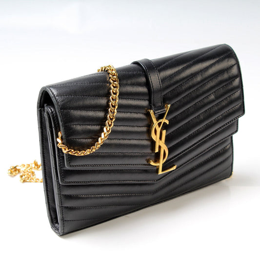 Saint Laurent Sulpice Chain Wallet Bag