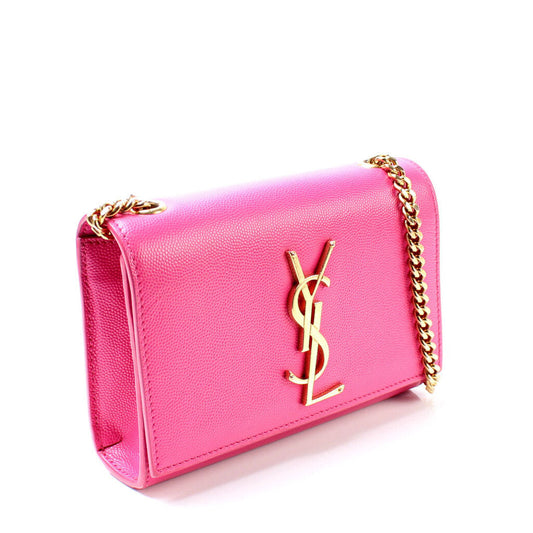 Saint Laurent Kate Satchel Grain Small Bag