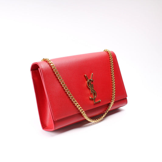 Saint Laurent Kate Satchel Grain Medium 364021 Bag
