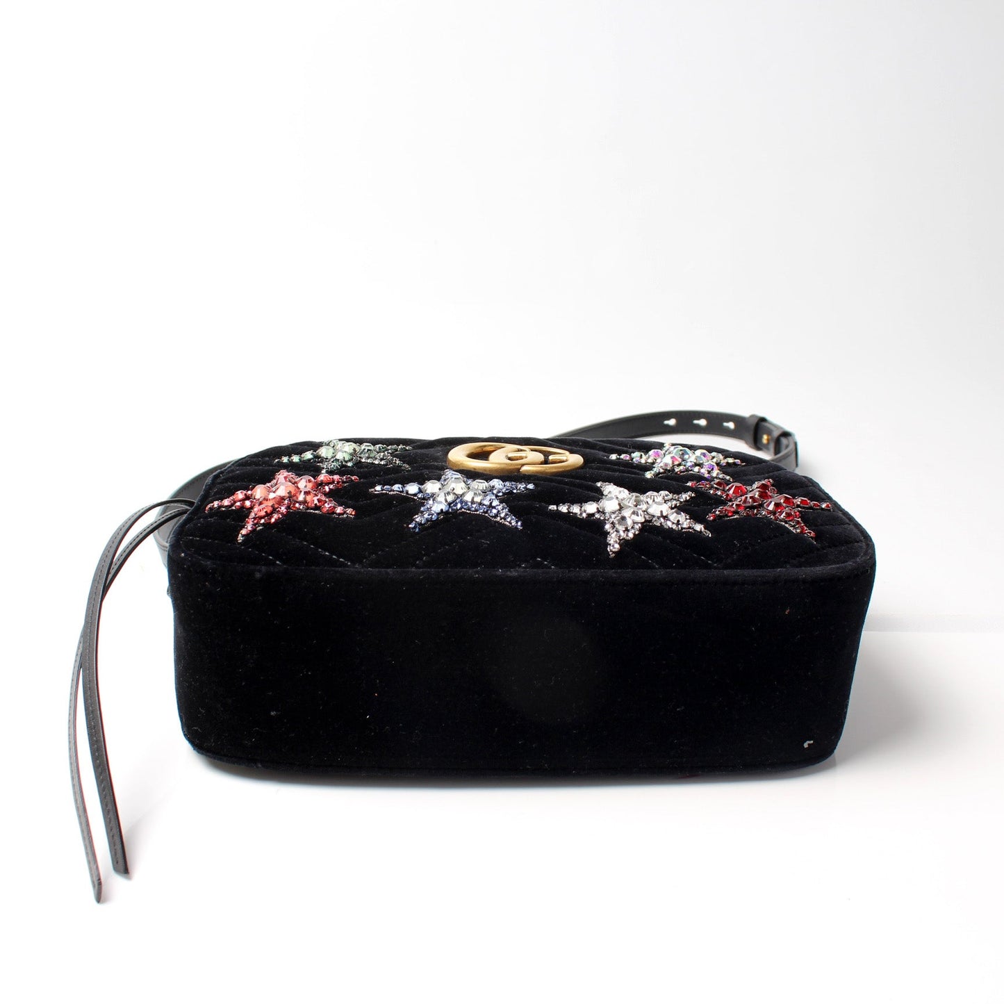 Gucci 447632 Marmont Camera Velvet Star Bag