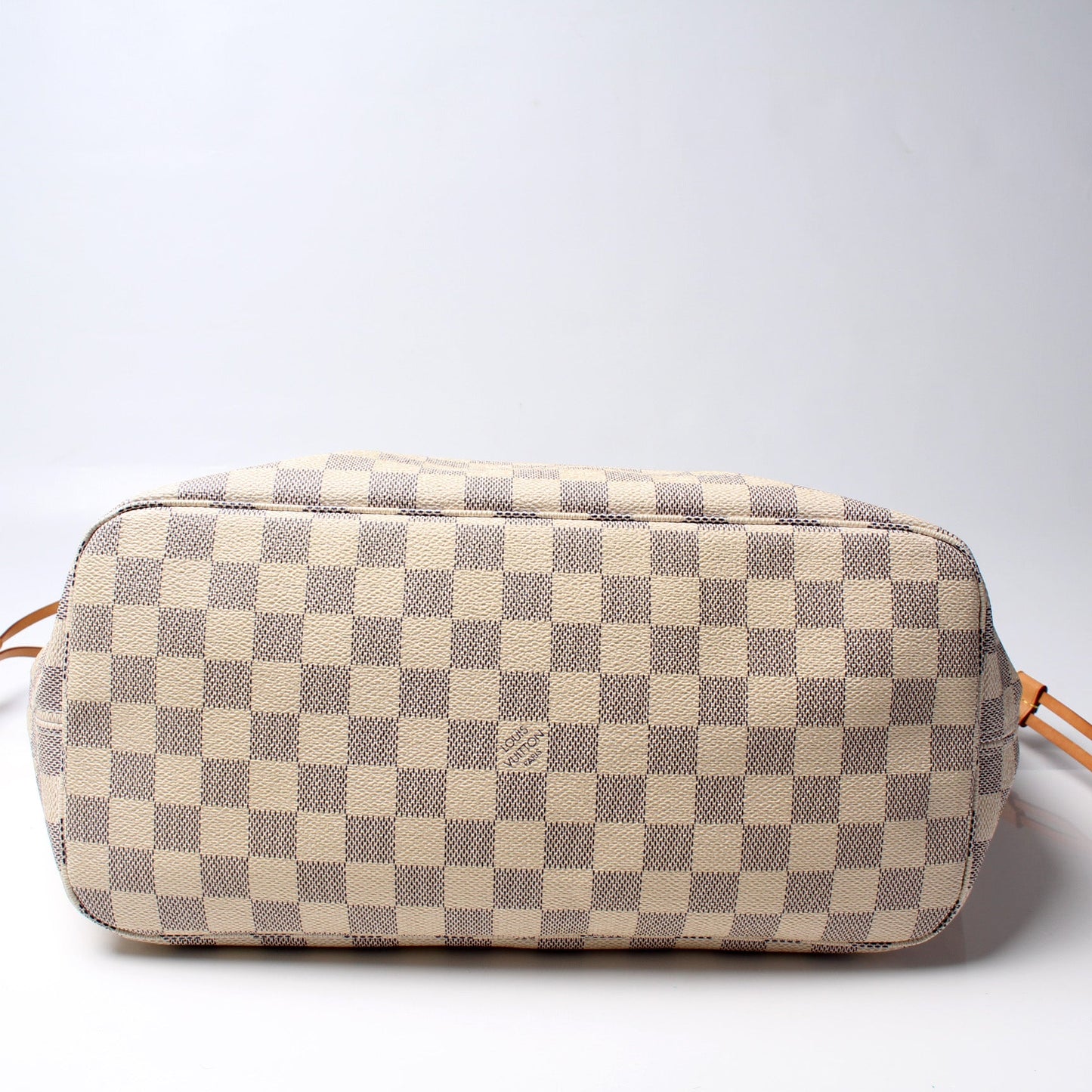 Louis Vuitton Neverfull MM W/ Wallet Damier Azur