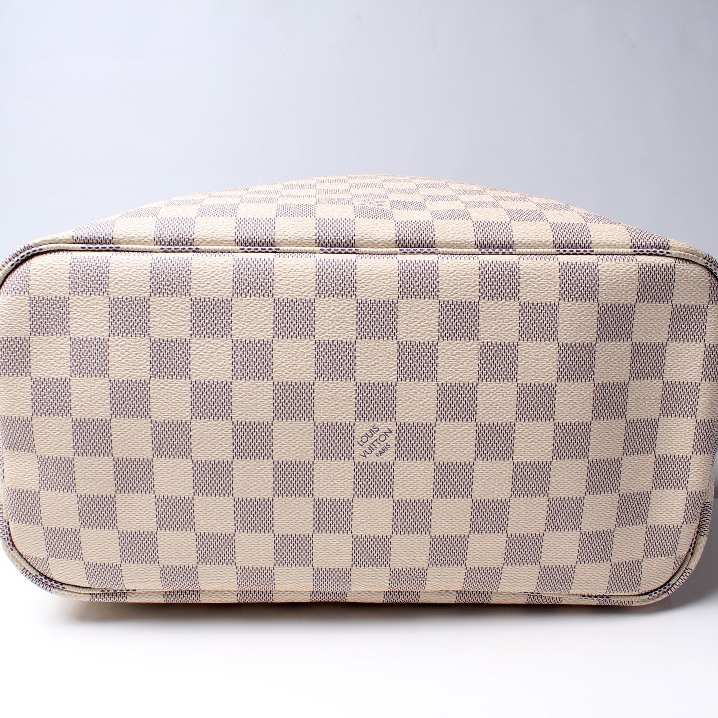 Louis Vuitton Neverfull MM W/Wallet Damier Azur