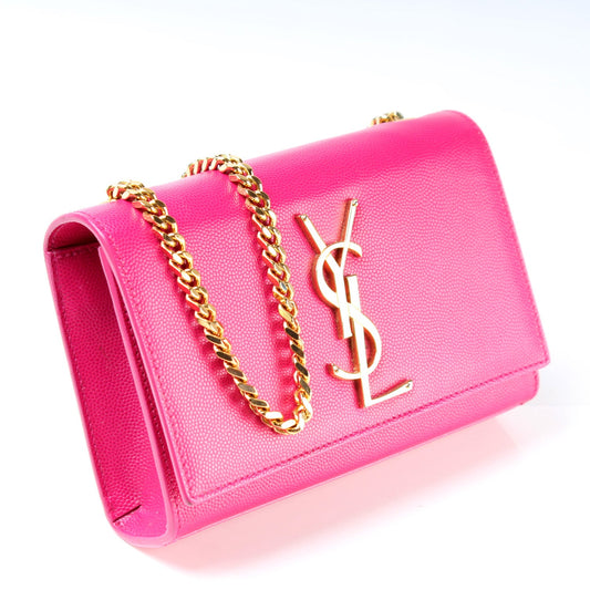 Saint Laurent Kate Grain Satchel Small Bag