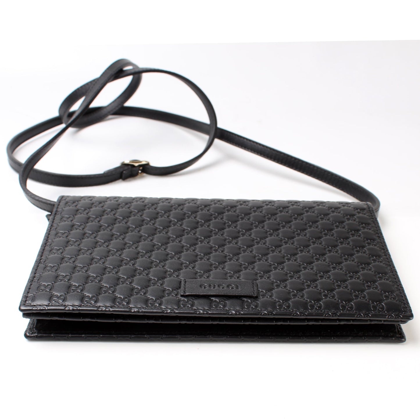 Gucci 466507 Micro GG Wallet On Chain Bag
