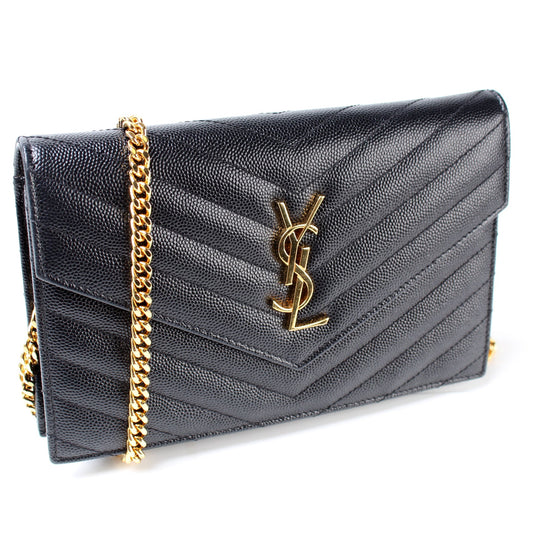 Saint Laurent Envelope Chain Wallet 393953 Bag