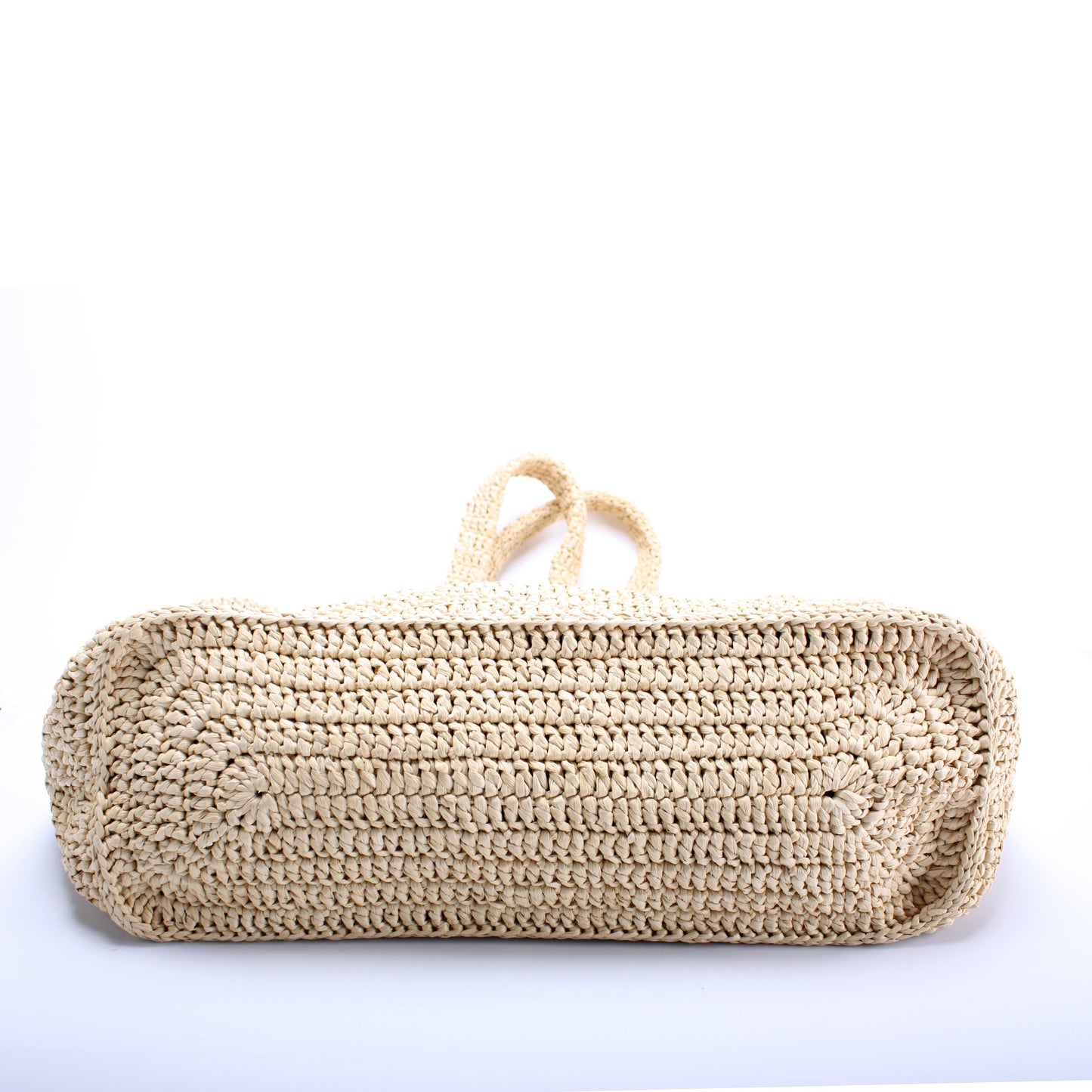 Saint Laurent Rive Gauche Supple Tote Raffia Bag