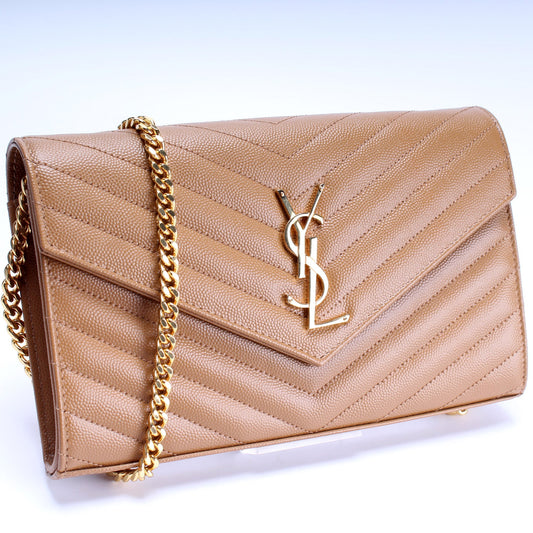Saint Laurent Grain De Chain Wallet 377828 Bag