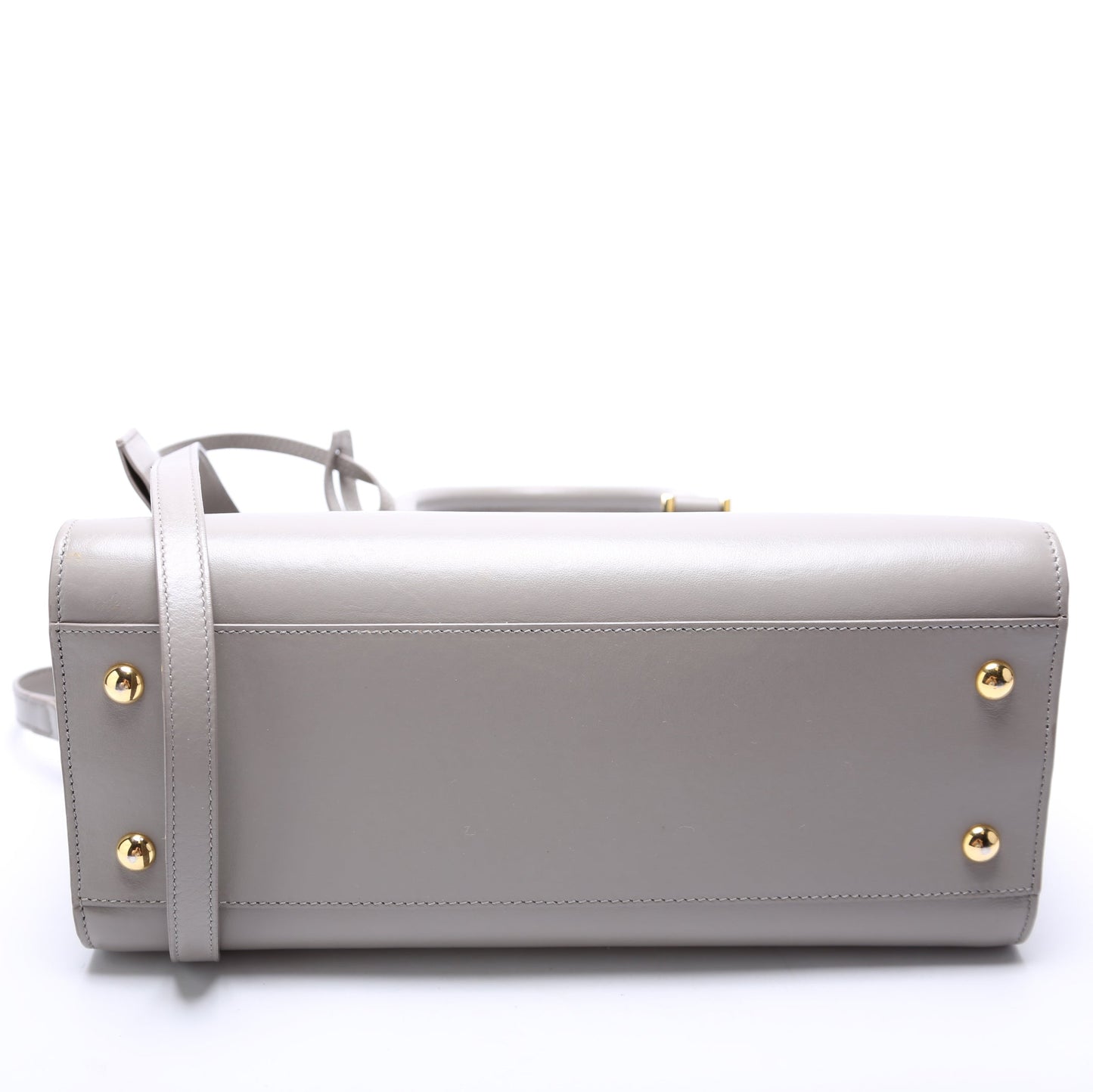 Saint Laurent Cabas Small Smooth Leather Bag
