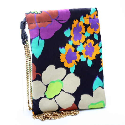 Saint Laurent Fabric Pouch Crossbody 660896 Bag
