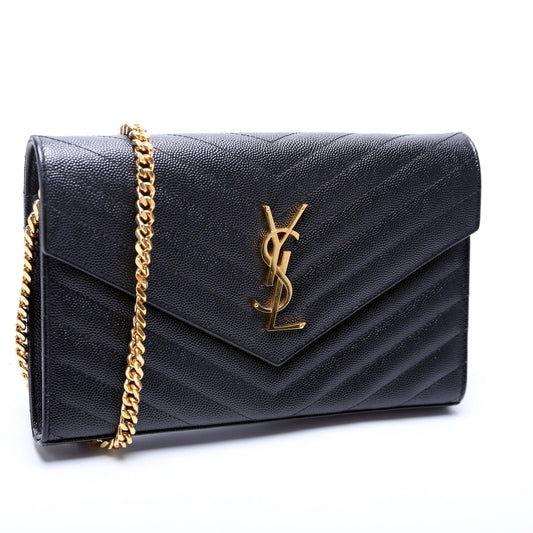 Saint Laurent Grain De Chain Wallet 377828 Bag