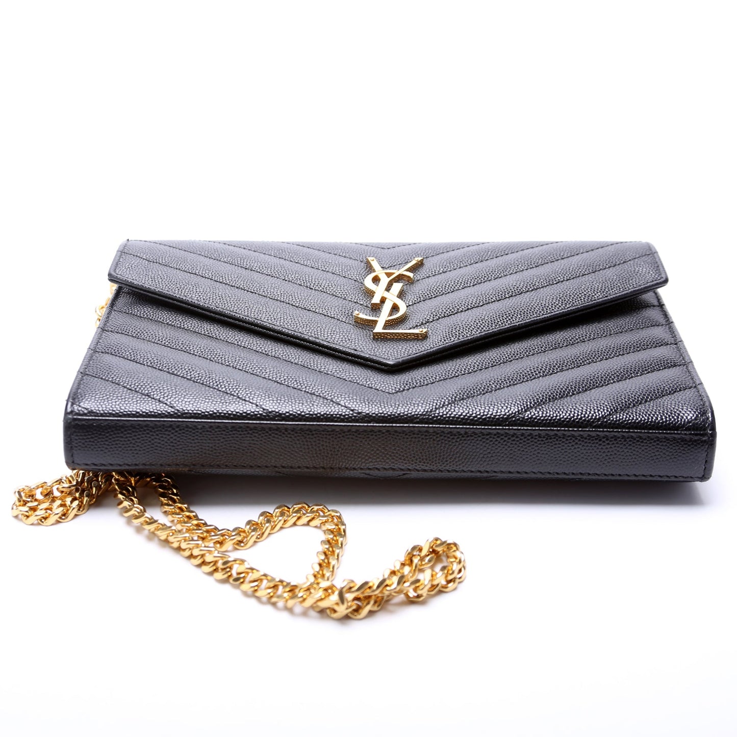 Saint Laurent Grain De Chain Wallet 377828 Bag