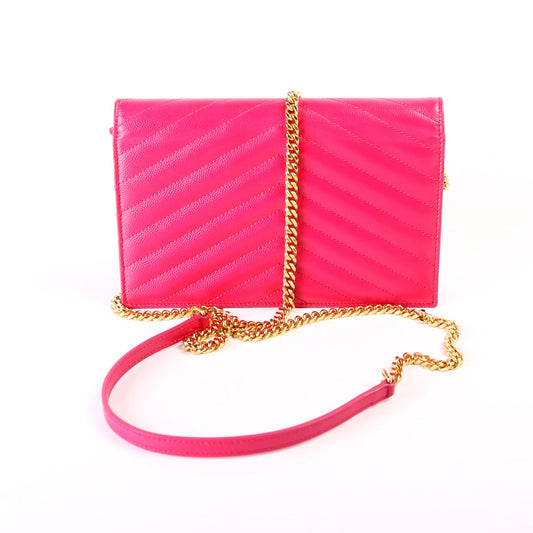 Saint Laurent Envelope Chain Wallet 393953 Bag