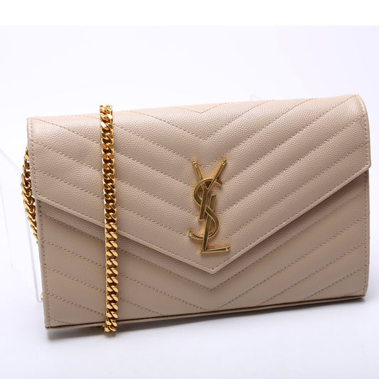 Saint Laurent Grain De Chain Wallet 377828 Bag