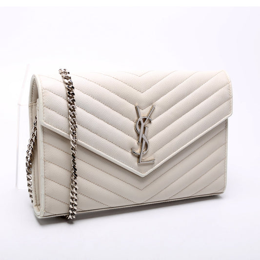 Saint Laurent Grain De Chain Wallet Bag