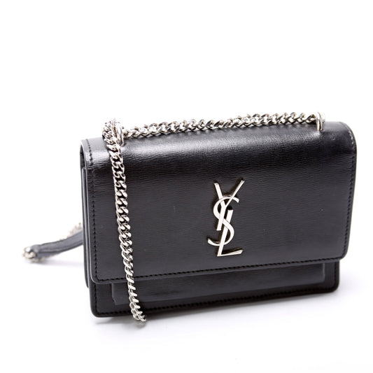 Saint Laurent Sunset Chain Wallet Bag