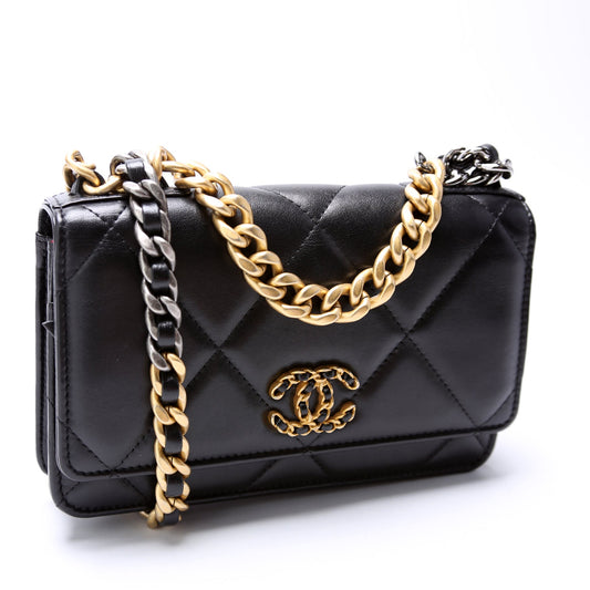 Chanel 19 WOC Quilted Lambskin Bag