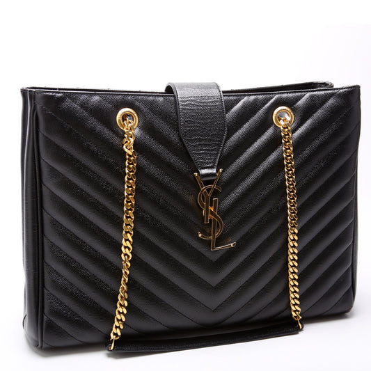 Saint Laurent Grain De Poudre Shopping Bag