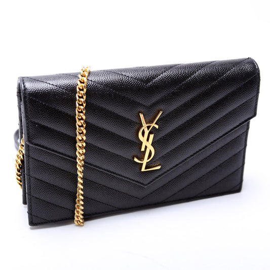 Saint Laurent Envelope Chain Wallet 39353 Bag
