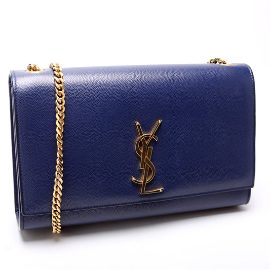 Saint Laurent Kate Satchel Grain Medium 364021 Bag