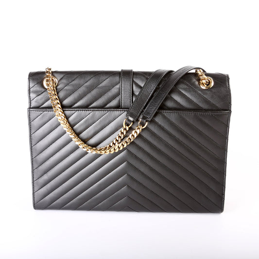 Saint Laurent Envelope Large Chevron 342023/600166/354118 Bag