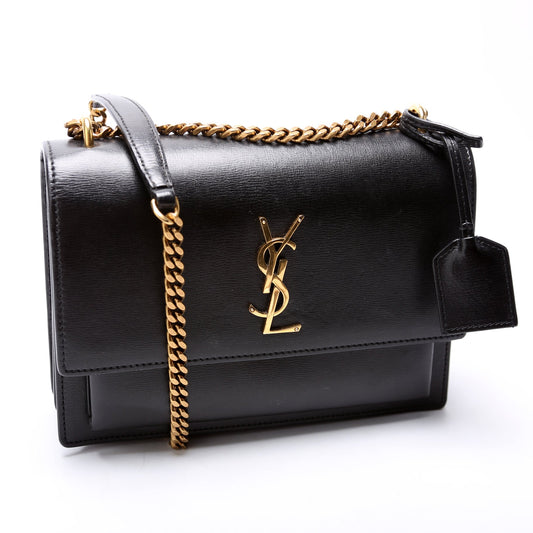 Saint Laurent Sunset Medium Smooth Leather 442906 Bag